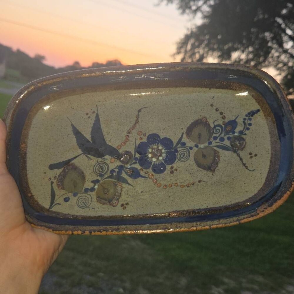 Salvador Vasquez Glazed Serving Dish